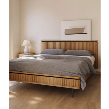 Licia wooden bed 160 x 200 LA FORMA