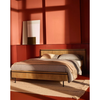 Licia wooden bed 160 x 200 LA FORMA