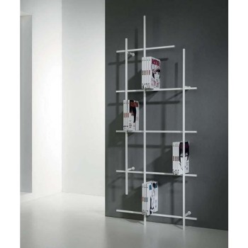 Libra 0/72-5 wall bookcase PEZZANI