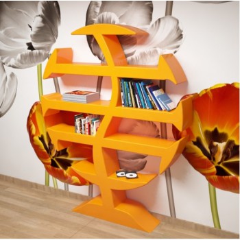 STEVENSON BOOKCASE IN ADAMANTX ZAD