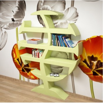 STEVENSON BOOKCASE IN ADAMANTX ZAD