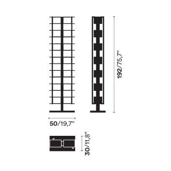 VERTICAL LIBRARY PTOLOMEO X2 OPINION CIATTI