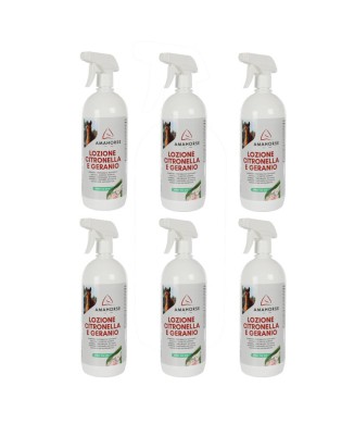 CITRONELLA AND GERANIUM LOTION (1 LT) BOX OF 6 PIECES