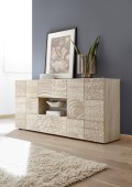 Sideboard 2 doors 2 drawers MIRO oak color