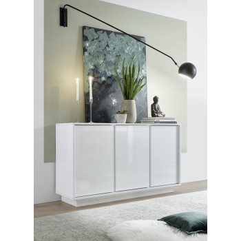 ICE 3-door sideboard 137,1x42,4x78,2 cm