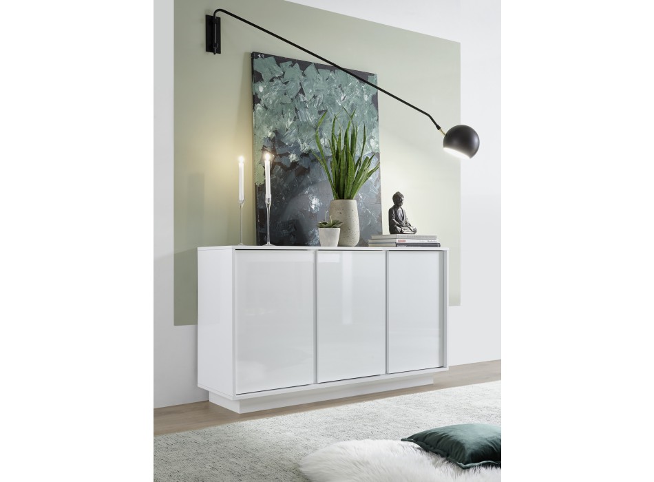 ICE 3-door sideboard 137,1x42,4x78,2 cm