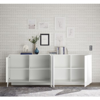 JUPITER 4-door sideboard 241x44x90 cm