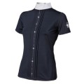 TATTINI WOMEN'S COMPETITION SHIRT WITH ROW OF RHINESTONES