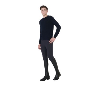 MEN'S CREW NECK SWEATER IN MERINO WOOL