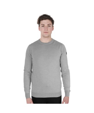 MEN'S CREW NECK SWEATER IN MERINO WOOL