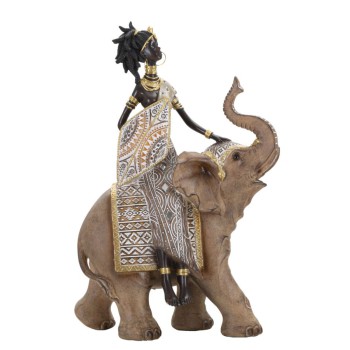 MASAI TRIBAL W/ELEPHANT