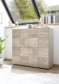 MIRO 2-door cabinet in oak colour