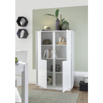 ICE 4-door cabinet 92x145x43 cm