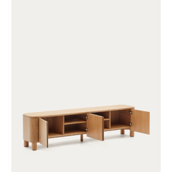 Salaya TV cabinet in LA FORMA ash plywood