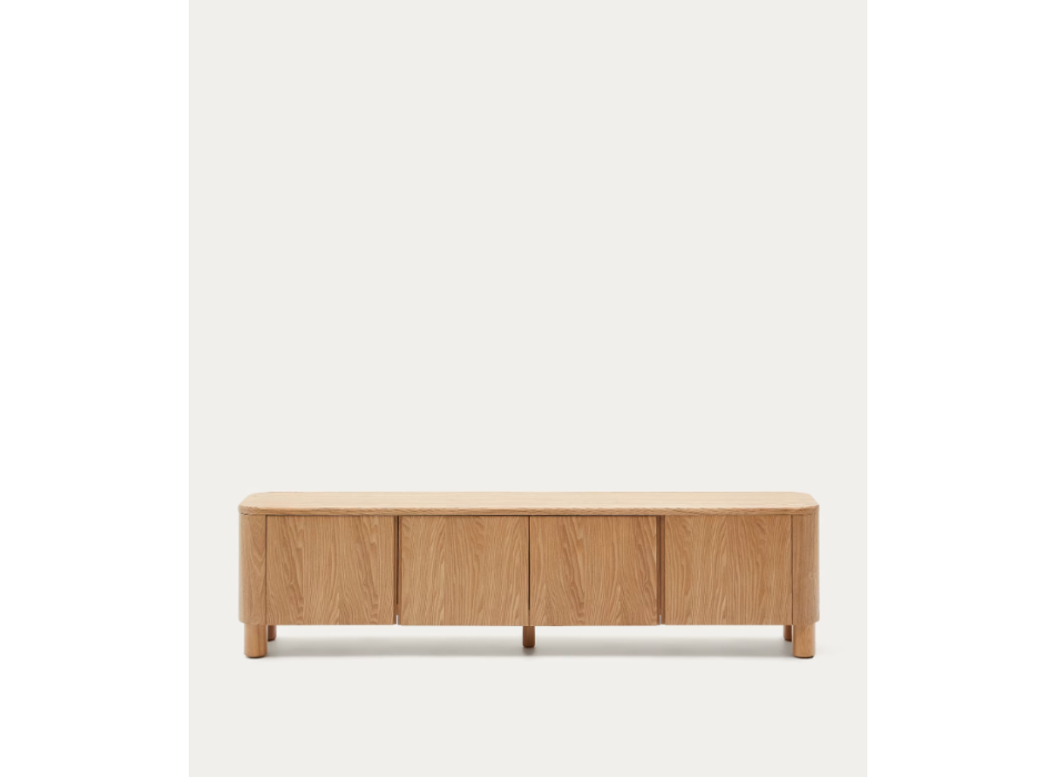 Salaya TV cabinet in LA FORMA ash plywood