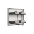 Kando horizontal double foldaway bed 