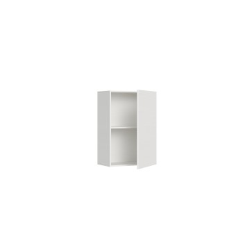 Mod.KANDO single white ash with furniture - Kando single bed White Ash composition A