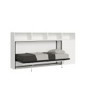 Kando horizontal single foldaway bed with composition A mattress 