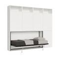 Kando horizontal single foldaway bed with composition B mattress 