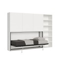 Kando horizontal single foldaway bed with composition G mattress 