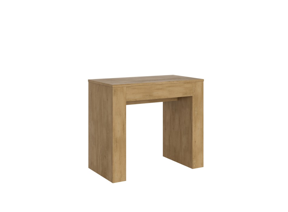 New Consolle Extra - Extendable console 90x49/307 cm Extra Oak Nature