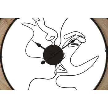 COUPLE WALL CLOCK