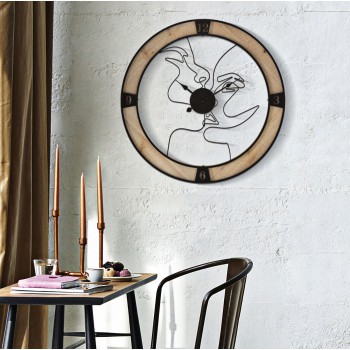 COUPLE WALL CLOCK