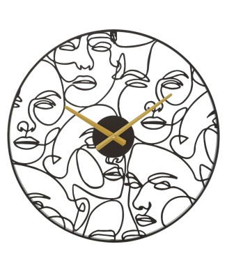 FACES WALL CLOCK