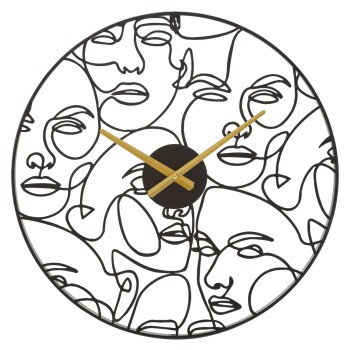 FACES WALL CLOCK