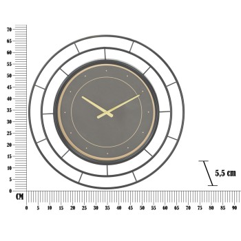 FASHION DARK WALL CLOCK