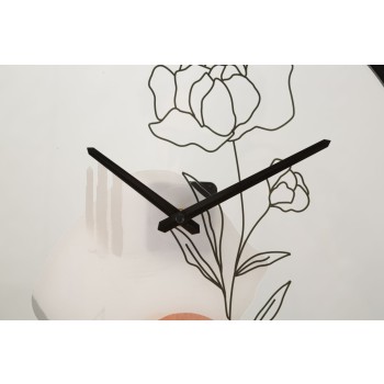 FLOWER WALL CLOCK -A-