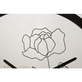 FLOWER WALL CLOCK -A-