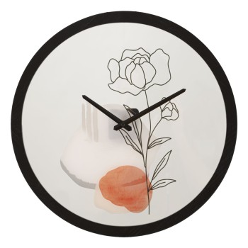 FLOWER WALL CLOCK -A-