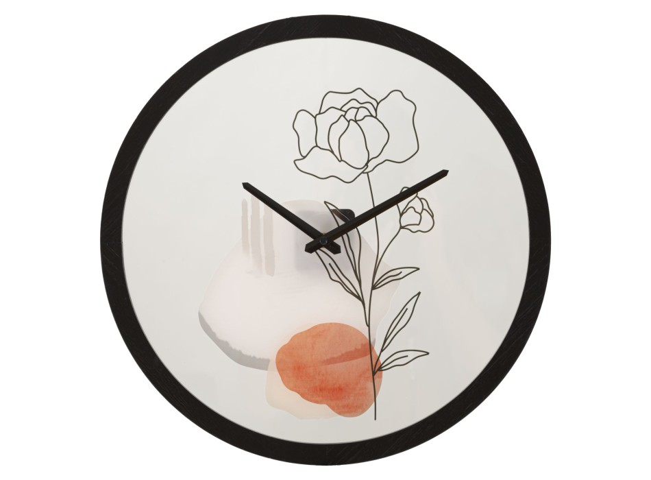 FLOWER WALL CLOCK -A-