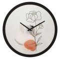 FLOWER WALL CLOCK -A-