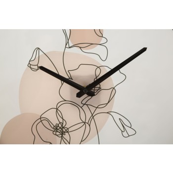 FLOWER WALL CLOCK -B-