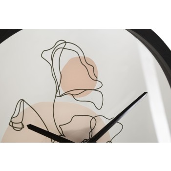 FLOWER WALL CLOCK -B-