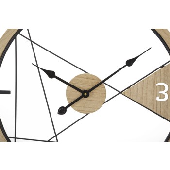 GEOMETRIC DESIGN WALL CLOCK