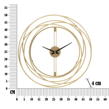 GOLD STRIPS WALL CLOCK