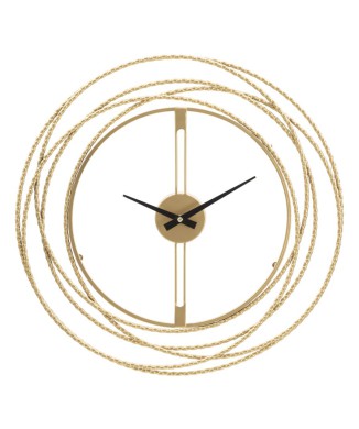 GOLD STRIPS WALL CLOCK