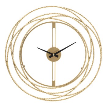 GOLD STRIPS WALL CLOCK