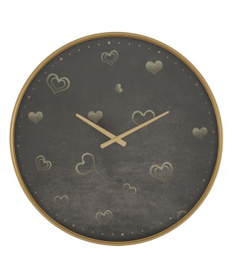 HEARTS WALL CLOCK