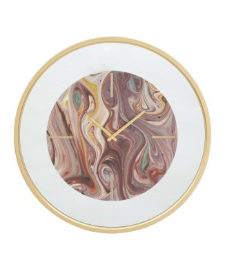 MIRROR MIX WALL CLOCK