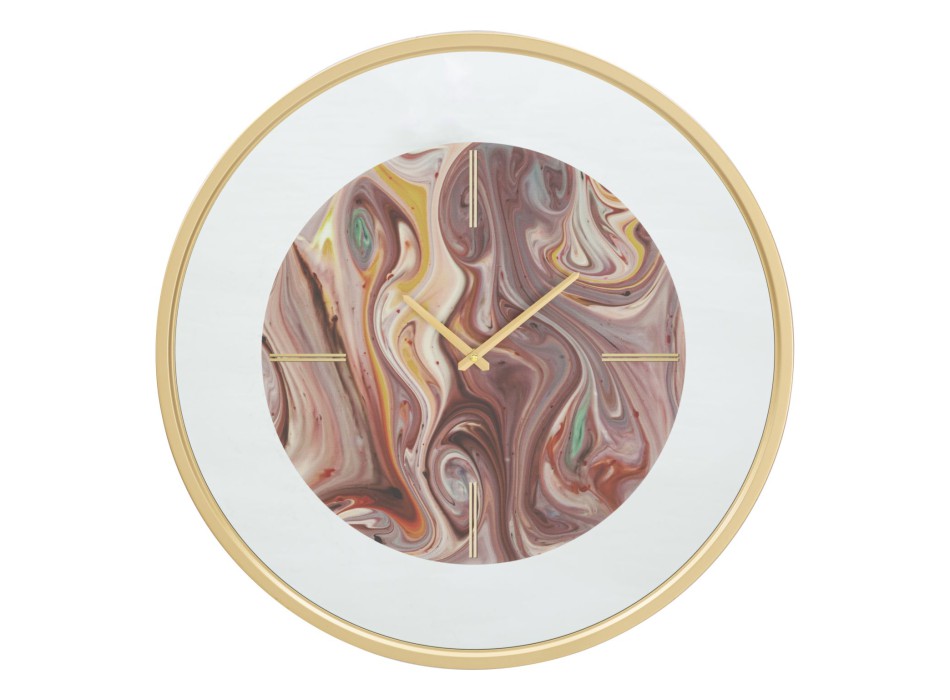 MIRROR MIX WALL CLOCK