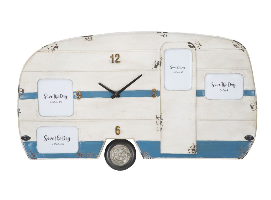 CARAVAN WALL CLOCK