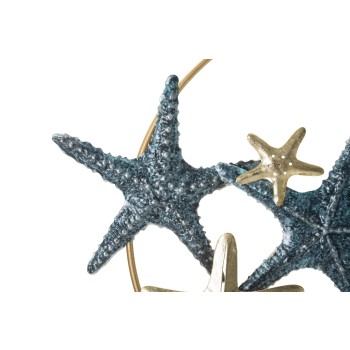 SEA STAR WALL CLOCK