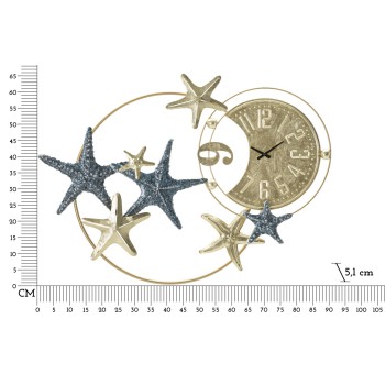 SEA STAR WALL CLOCK