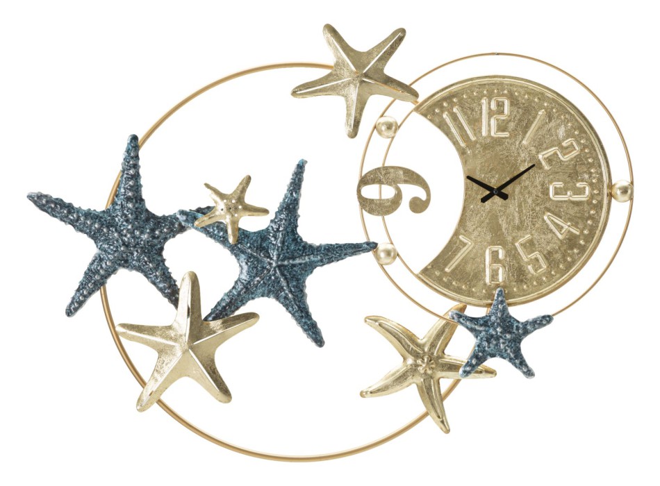 SEA STAR WALL CLOCK