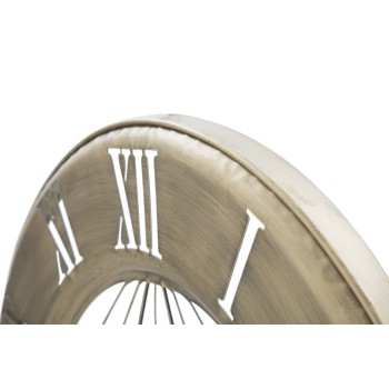 WORLD GOLD WALL CLOCK