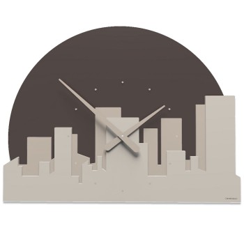 WALL CLOCK SKYLINE 52-10-1 CALLEA DESIGN